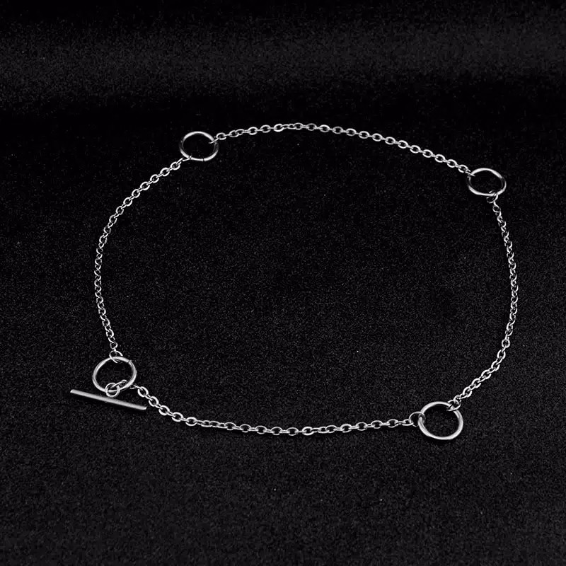 KK0296 - Kalung Rantai Pria Wanita Korea Kpop Kdrama Style BTS EXO NCT