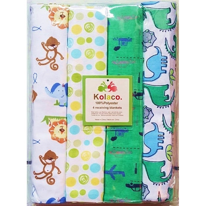 Bedong Bayi 4in1 Selimut Bedong Bayi Halus Alas Stroller Kain Bayi Baru Lahir Babymaniashop Kado