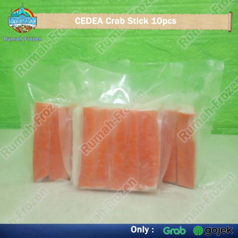 

Cedea Crab Stick 10Pcs Halal - Stik Kepiting Tomyam Sushi
