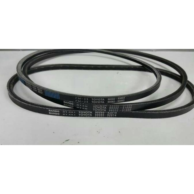 Fanbelt Vanbelt Tali Kipas Kijang Kapsul 1800CC 7K / EFI 1.8