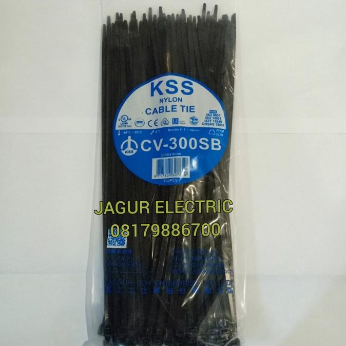 

Office & Stationery | Document Organizer | Cable Ties Cv-300Sb Kss Hitam Original | Best Seller