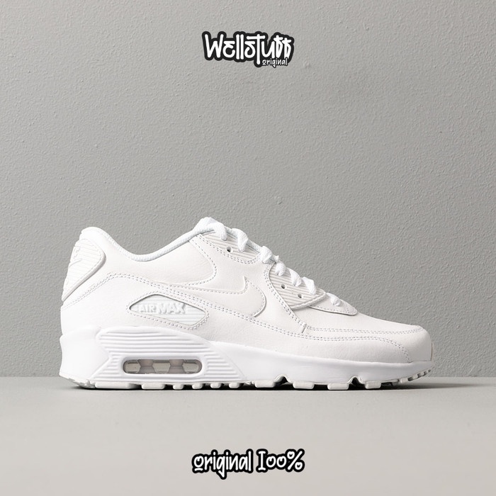leather white air max