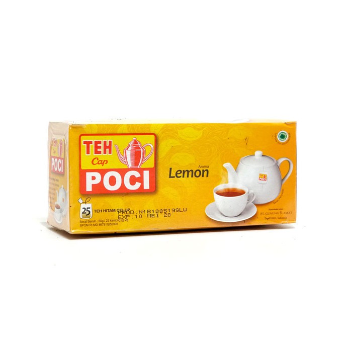 Jual Teh Cap POCI - Lemon - Isi 25's | Shopee Indonesia