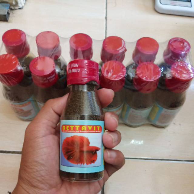 Betavit pakan cupang / pakan ikan hias kecil