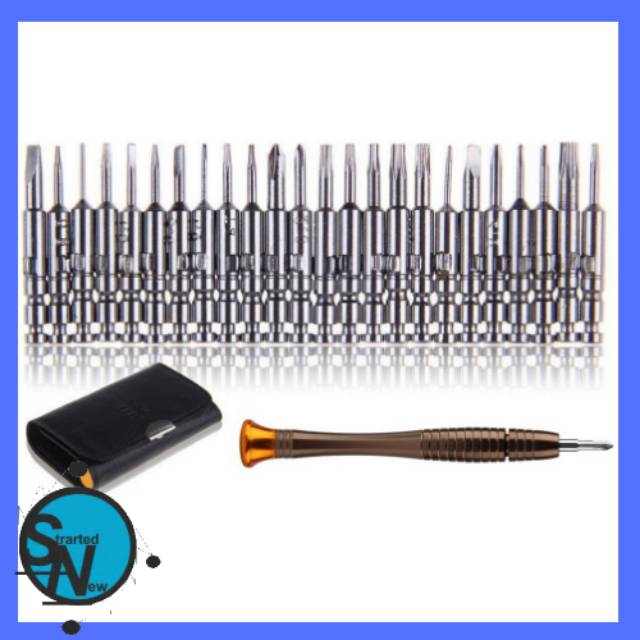 Obeng Reparasi Torx Set 25 in 1 Untuk iPhone 4/5/6/6 Plus