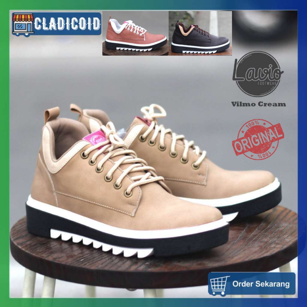 SEPATU SNEAKERS WANITA ORIGINAL TERBARU KEREN DAN TRENDI COCOK UNTUK SEGALA TEMA LAVIO VILMO