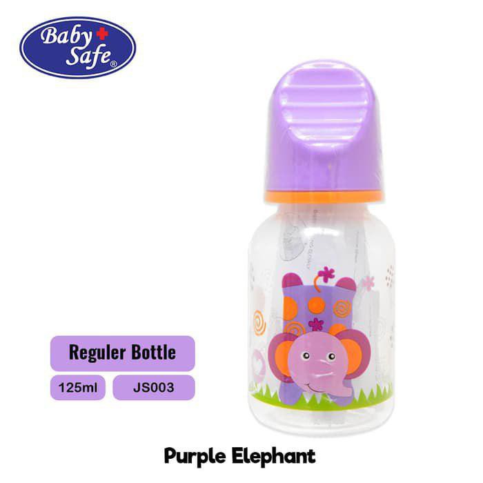Baby Safe JS003 125ml | Baby Safe Botol Bayi 125ml Newborn JS003 | Baby Bottle Regular 125 ml | Baby
