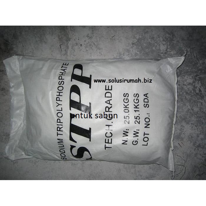 STTP INDUSTRY SODIUM TRIPHOSPHATE PENGENTAL TECH BAHAN SABUN kimia ons