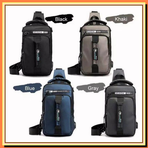 Tas Pinggang Pria Waistbag Kulit Slempang Sling Bag Branded Original S Tas Selempang Pria Bisa Wanit