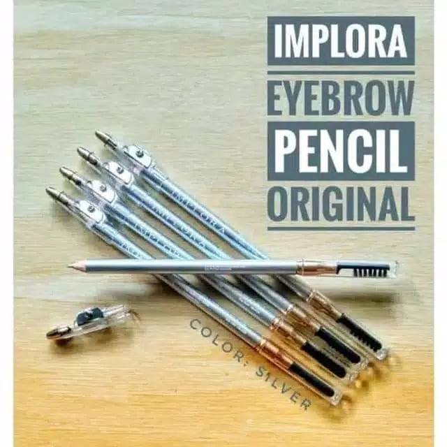 Implora eyeliner | eyebrow warna silver