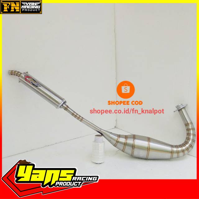 KNALPOT RX KING KOLONG REPSOL CREAMPIE