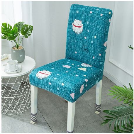 Jual cover kursi makan elastis/Elastic Chair Cover Shabby