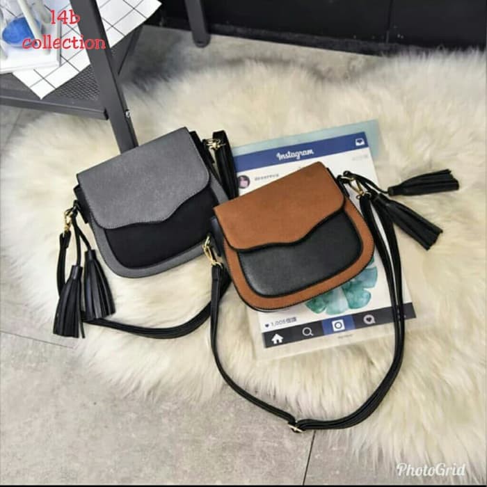 Tas Selempang Vintage Indian Rumble Tas Selempang Wanita  TS018