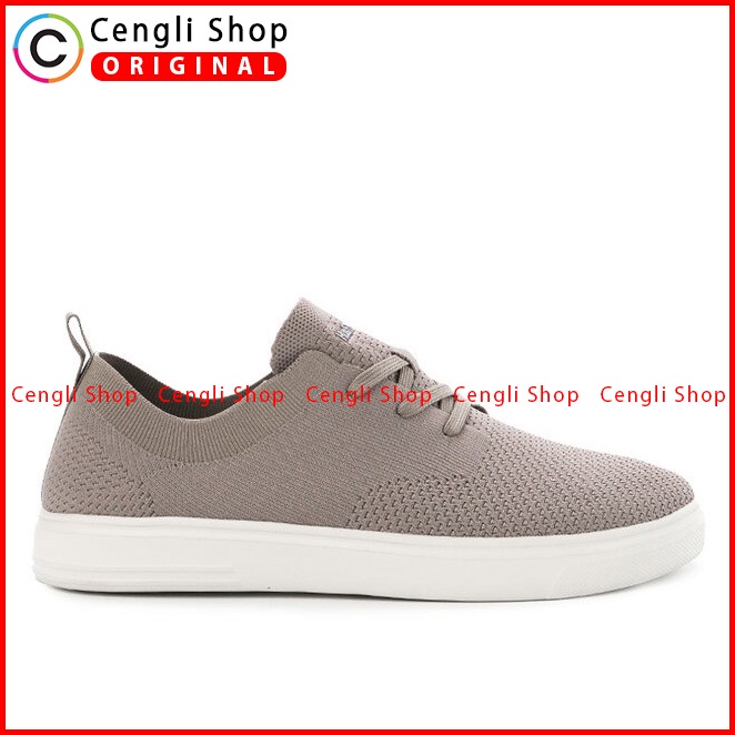 SEPATU SNEAKER HUSH PUPPIES PRIA ORIGINAL CASUAL KETS ASLI COKLAT HM044