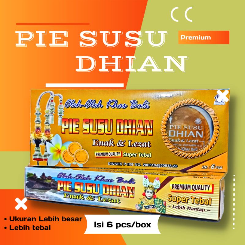 PIE SUSU DHIAN PREMIUM (isi 6 pcs)