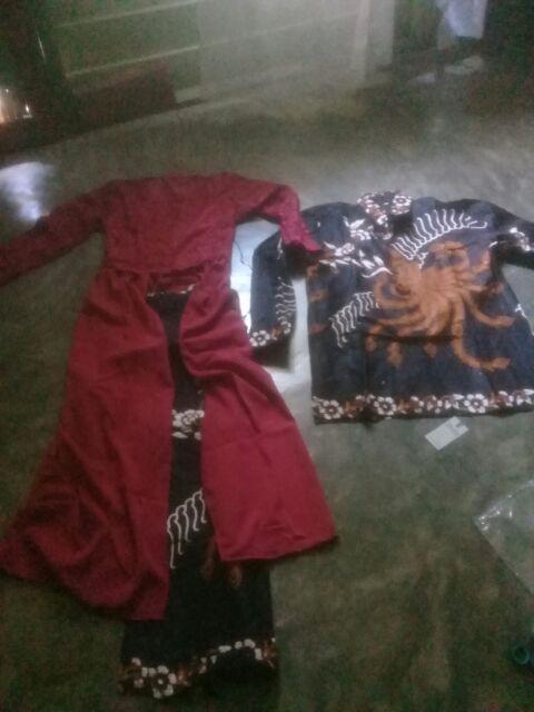 Maura Couple - Sania Ruffle Batik Couple