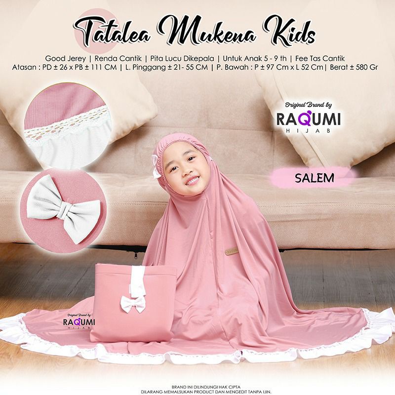 Mukena anak tatalea ori by raqumi hijab