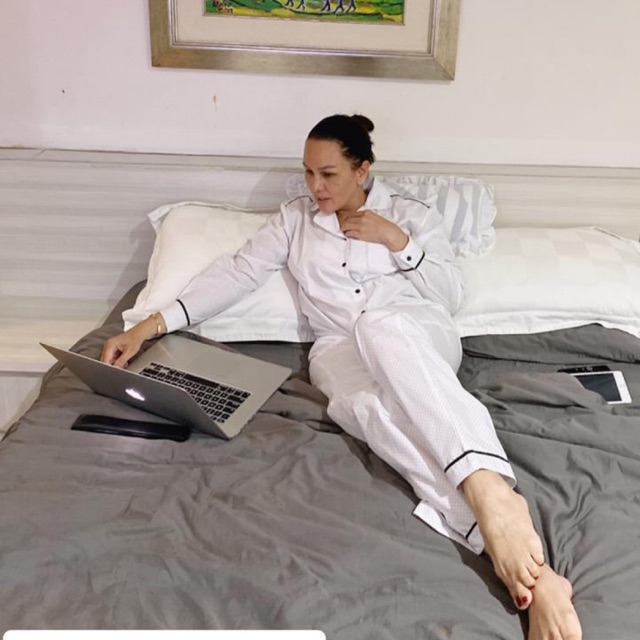 Zoal pajamas nikita mirzani katun putih