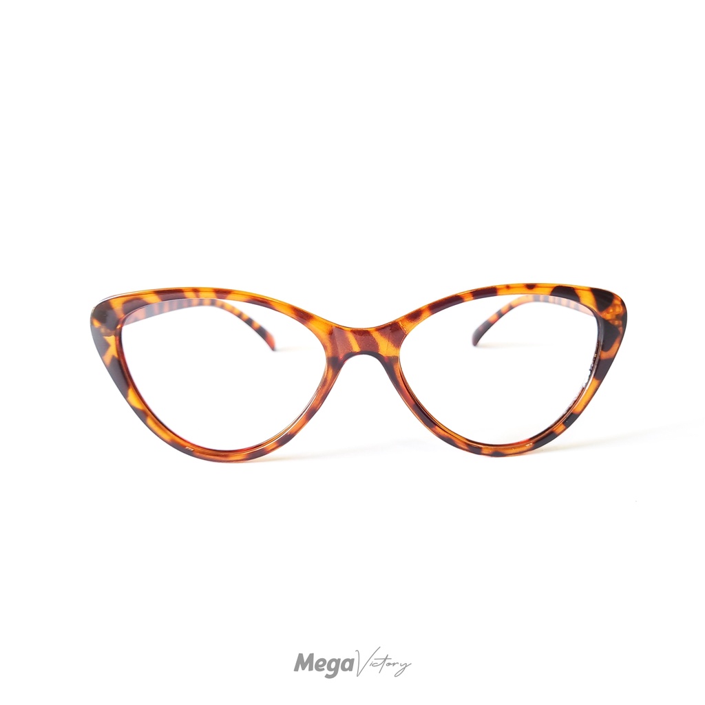Frame Kacamata Cat Eye Leopard KEIKO
