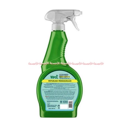 Wipol Power Clean Disinfectant Spray 500ml Cairan Pembersih Anti Kuman Antiseptik Wippol Sprey