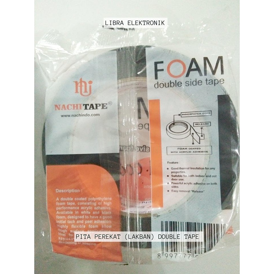

Double Tape Solasiban Isolasi Double Tape NACHI