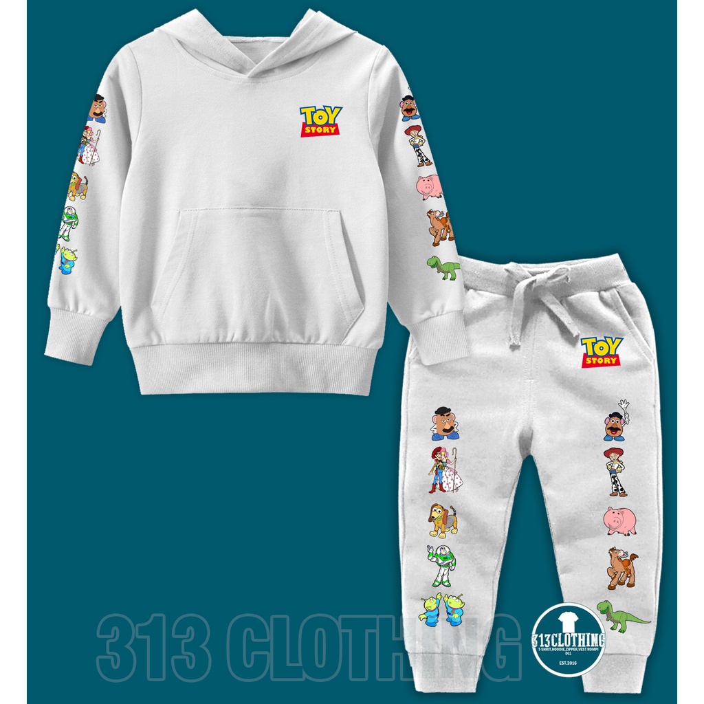 Setelan Anak Toy Story Hoodie Anak Toy Story Jogger Toy Story Anak Set