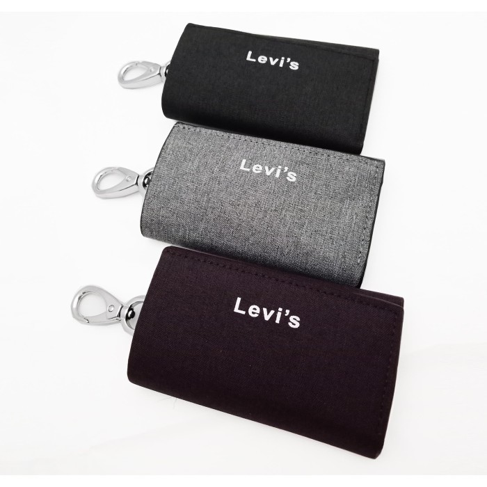 Dompet Gantungan Kunci Premium Levis / Dompet Kunci STNK Mobil Motor