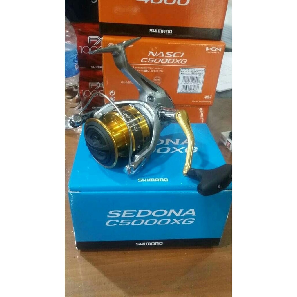 Promo Reel Shimano Sedona C5000 XG FI Garansi 1 Tahun