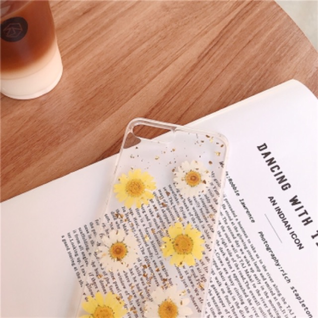 Dried Daisies Case iPhone Realme Oppo Vivo Xiaomi Samsung A31 A21s A31 A50s A51 A71 A31 RENO 2 2f 3