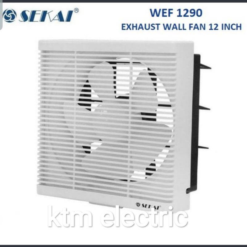 sekai exhaust fan dinding 12inch WEF-1290