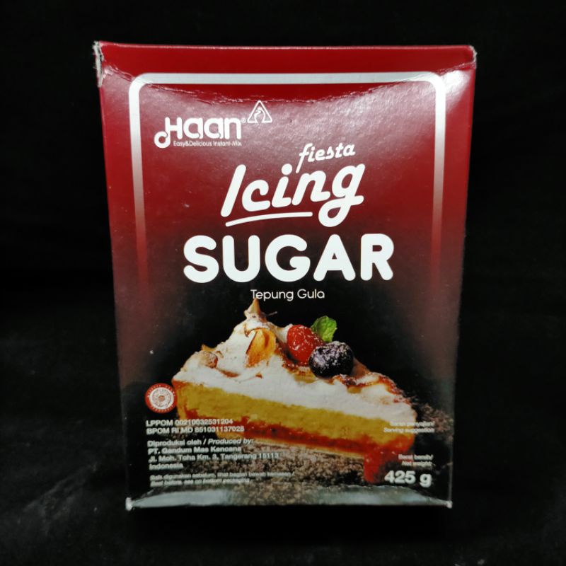 

Fiesta Icing sugar Haan 425 gram