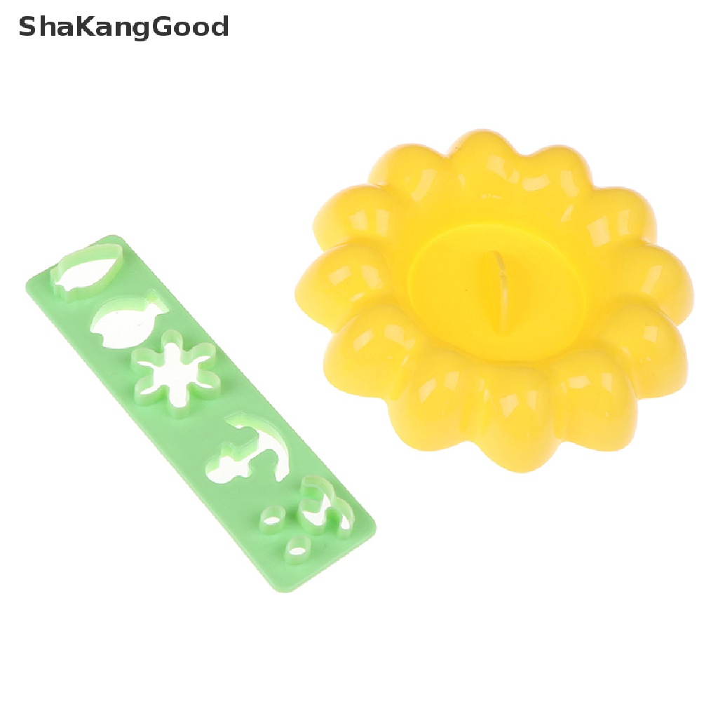 Skid 4pcs / set Cetakan Nasi Curry / Bento / Sushi / Onigiri DIY Bentuk Kelinci / Lumba-Lumba Untuk Anak