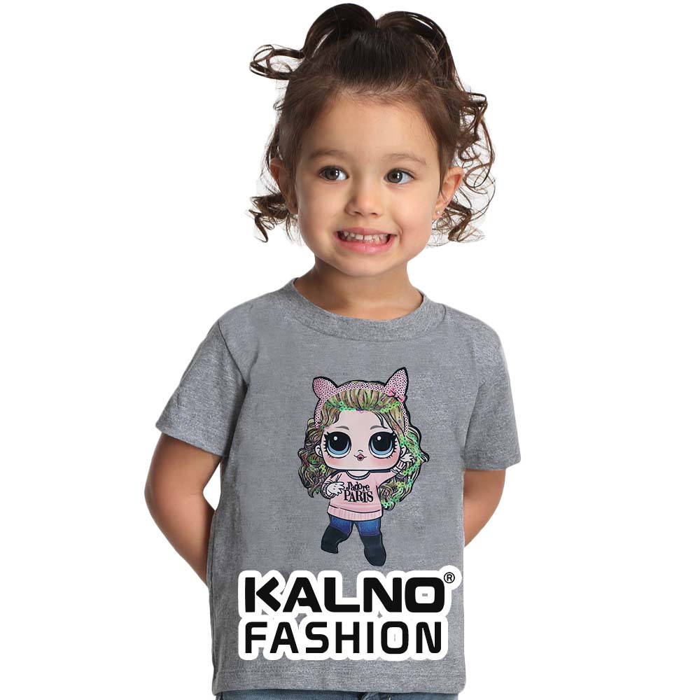 kaos baju anak LOL RANDOM umur 1 - 7 tahun, baju anak karakter