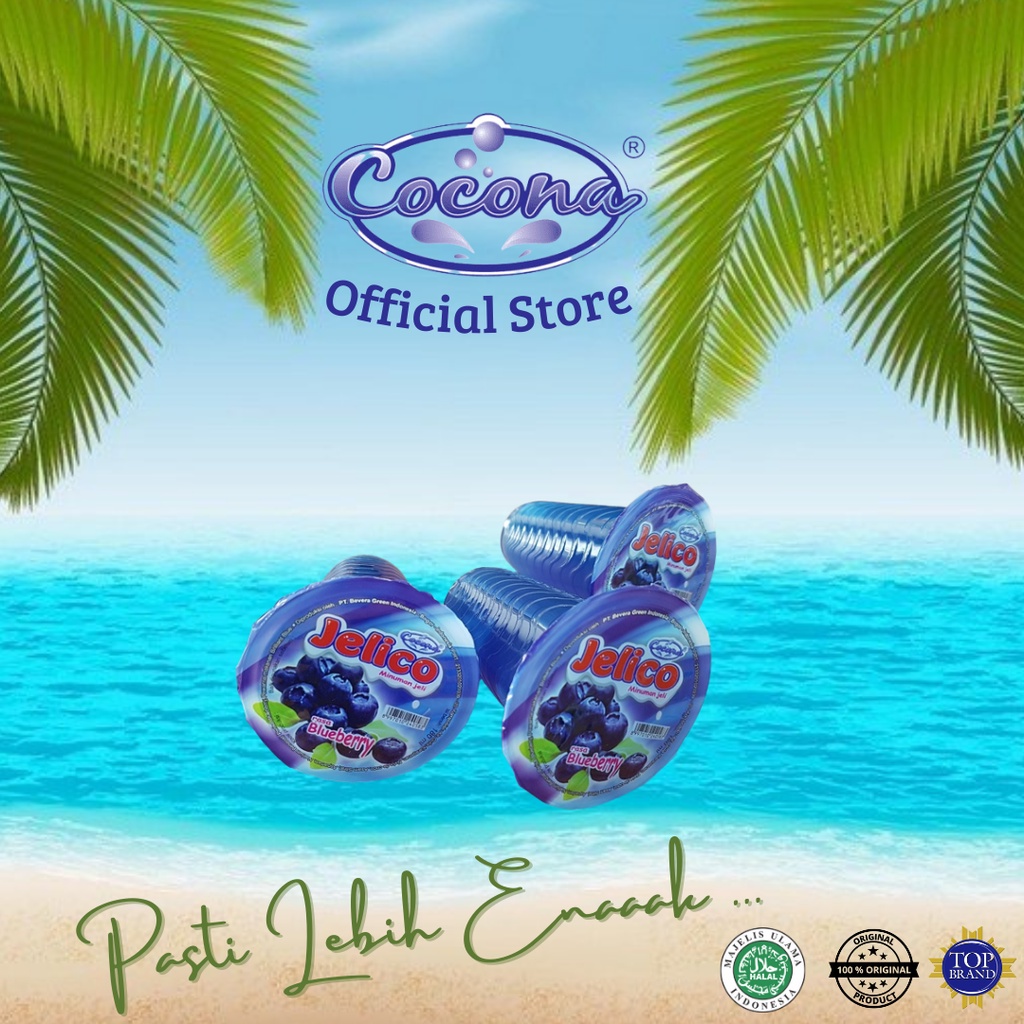 

Cocona Jelico Bluberry 180Ml