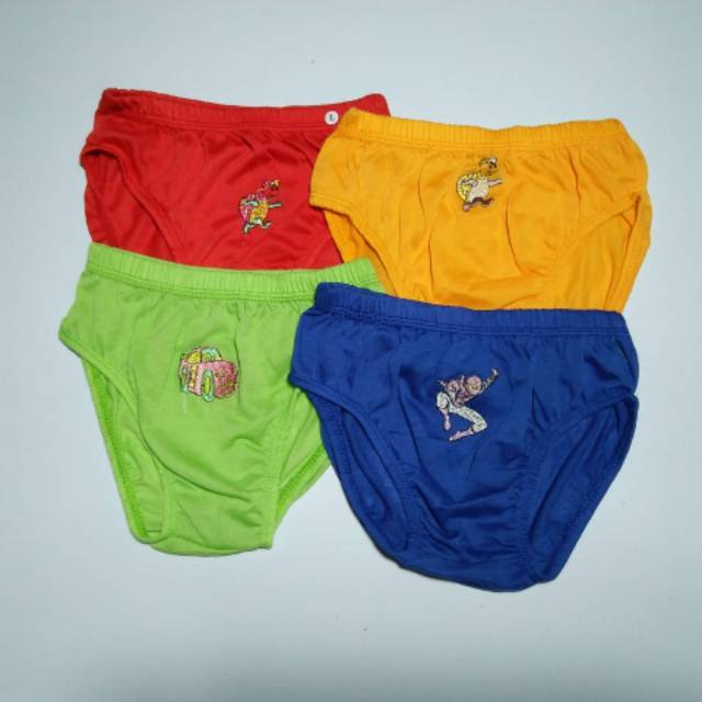 Grosir Celana Dalam Anak Cowok Katun 12pcs