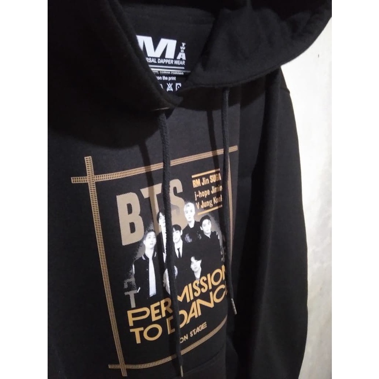 HOODIE BTS  WANITA HODDIE BTS HOODIE BTS HOODIE PERMISSION TO DANCE BTS