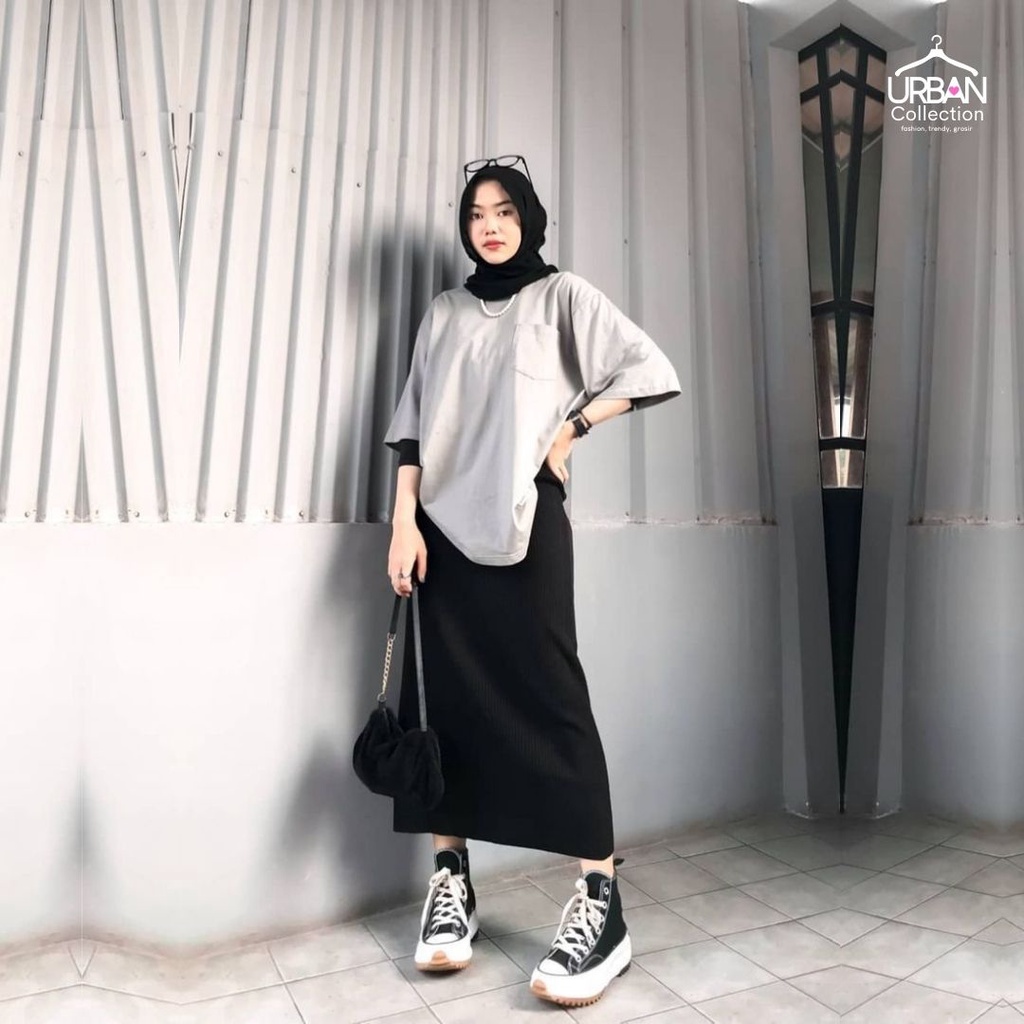 INNER DRESS [SLEEVELESS] PANJANG BAHAN JERSEY TANPA LENGAN - INER GAMIS WANITA PREMIUM