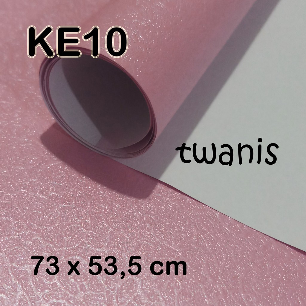

10 LEMBAR KERTAS EMBOS KEMASAN BOX HAMPERS EKSKLUSIF WARNA PINK MOTIF AKAR KE10