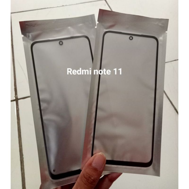 Kaca Lcd Kaca Depan Touchscreen Plus Lem Oca Xiaomi Redmi Note 11 Original