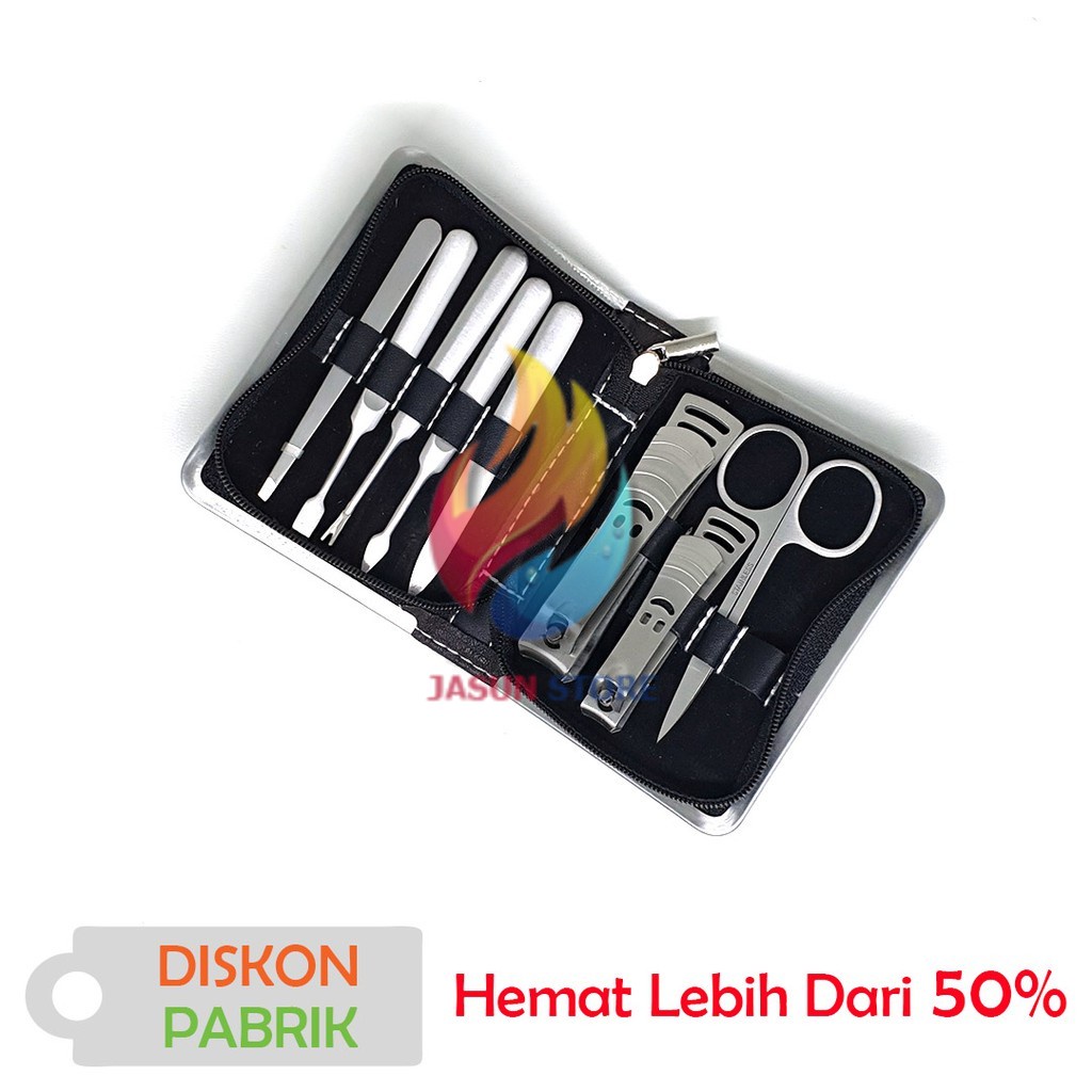 Gunting Kuku Set 8 in 1 930SW-1 Manikur Pedikur Manicure Set