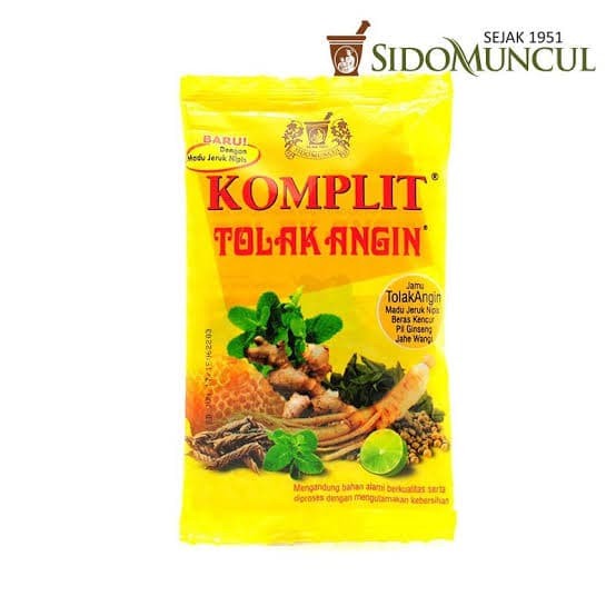 

Official Store - Jamu Komplit Tolak Angin SidoMuncul - Masuk Angin - Komplit Jeruk (BERKUALITAS)