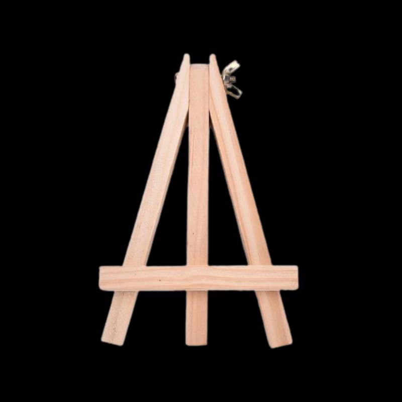 

wooden easel