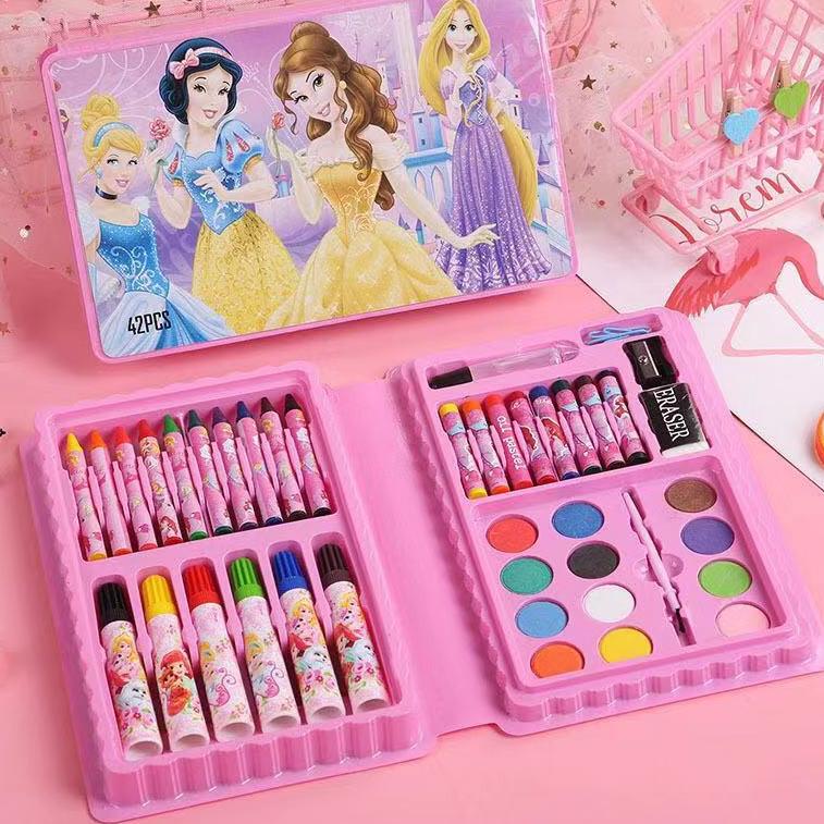 

Serba Murah ↑ Crayon 42 set alat melukis 42 warna mewarnai tulis menggambar anak hadiah lengkap mura