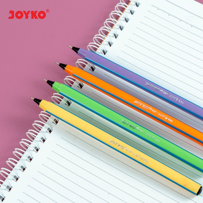

TULIS-ALAT- BALL PEN PULPEN PENA JOYKO BP-329 TRIAN 0.7 MM -ALAT-TULIS.