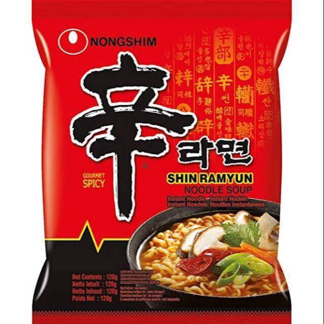 NONGSHIM Shin Ramyun 120 gr KHAS BEST SELLER