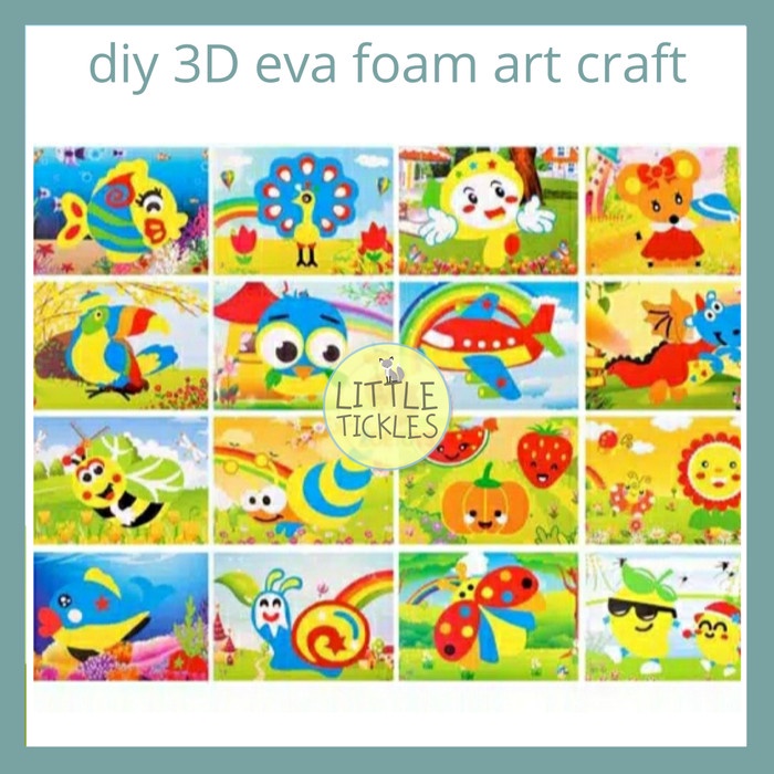 

DIY 3D Eva Foam Art Craft