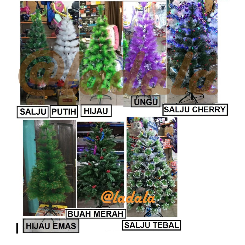 1,2 meter Pohon Natal Hijau Salju Emas Gold 4 feet 120CM Murah 1,2 M Meter fit 90cm 1,5 4aa 5aa 4c terang 4feet 5feet P120 AA120