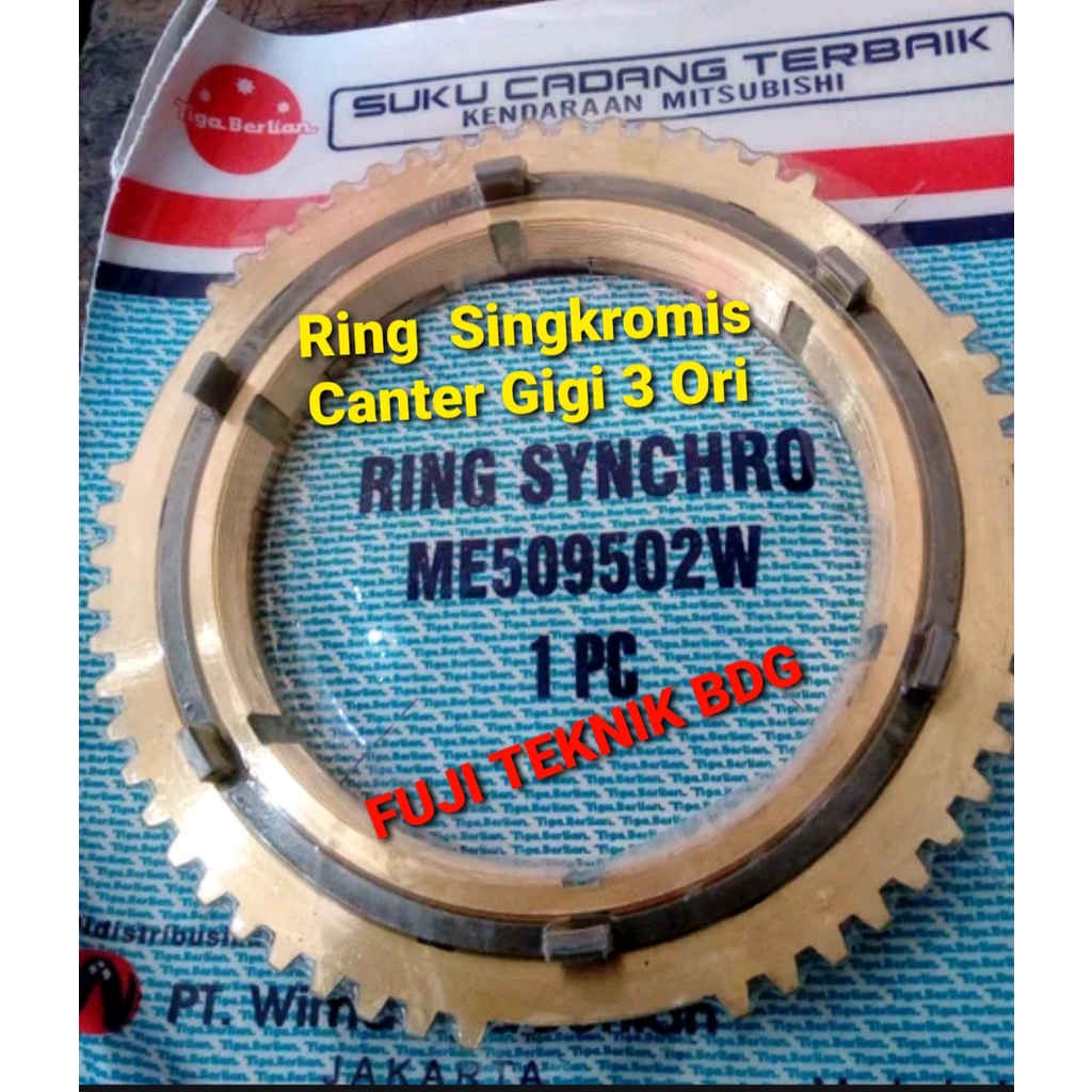 Ring Singkromis  Gigi3 Canter  Ori