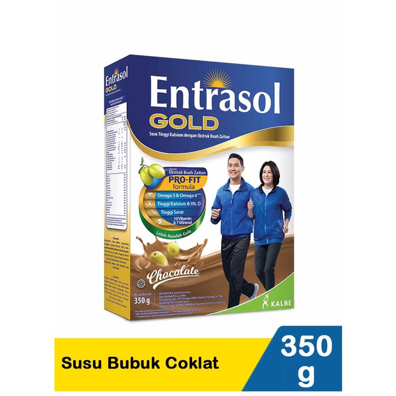 

ENTRASOL GOLD VANILA & COKELAT 340G