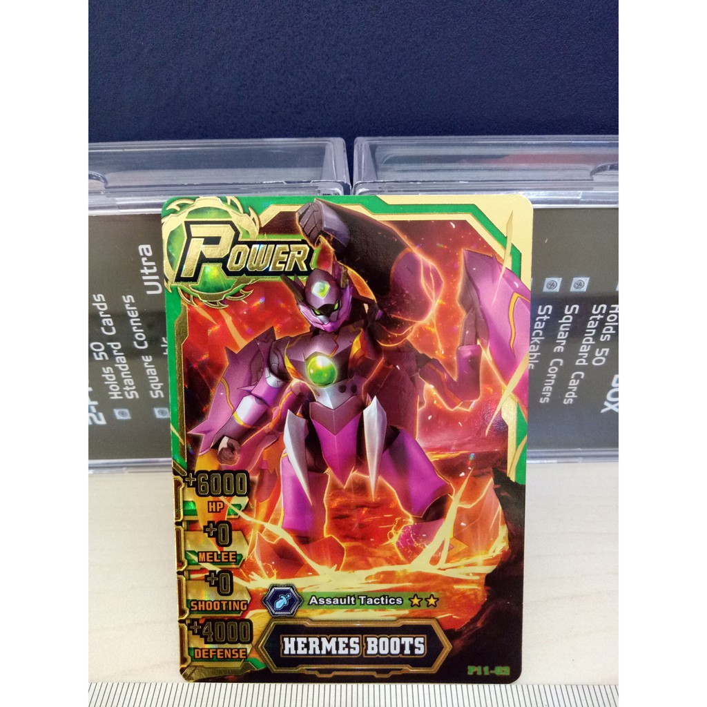 Hero of Robots NGV5 Gold Power Hermes Boots Stygian Crab